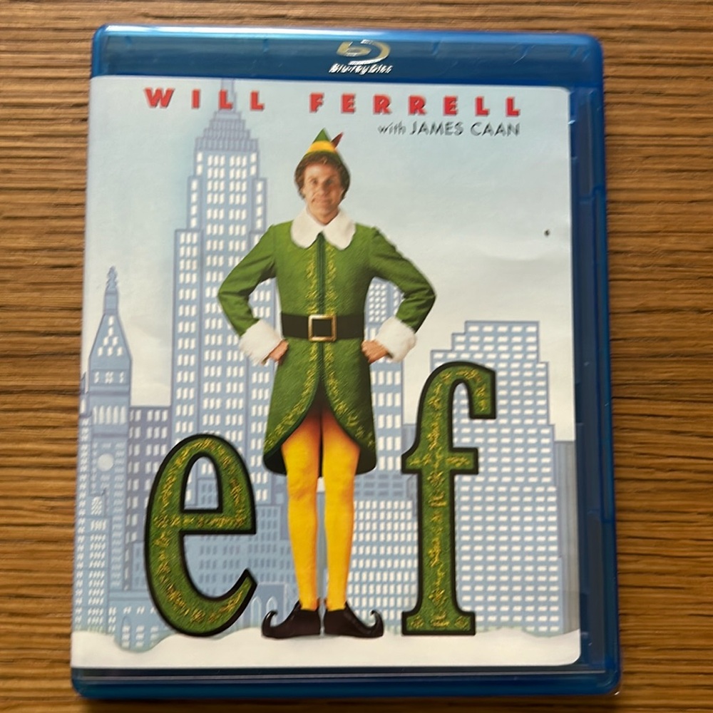 Elf.  Blu-ray. Excellent Condition.
